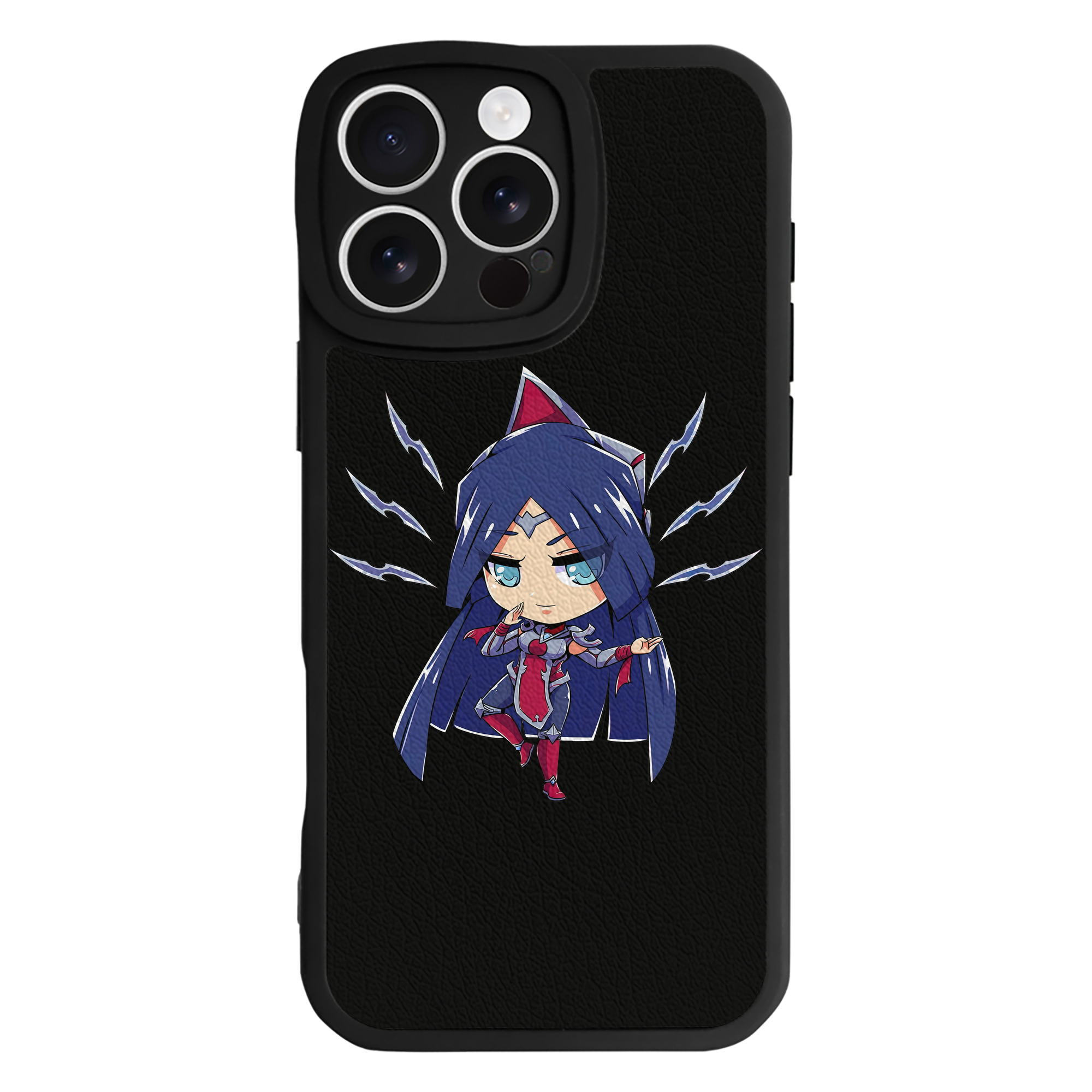 （画像用） リーグ・オブ・レジェンド League of Legends LOL 【iPhone 16シリーズ対応】シリコンスマホケース（レザー調） 材質：シリコン
